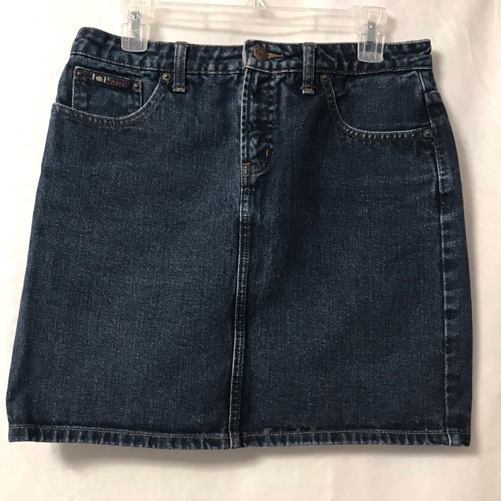 LEI jean skirt size 9
